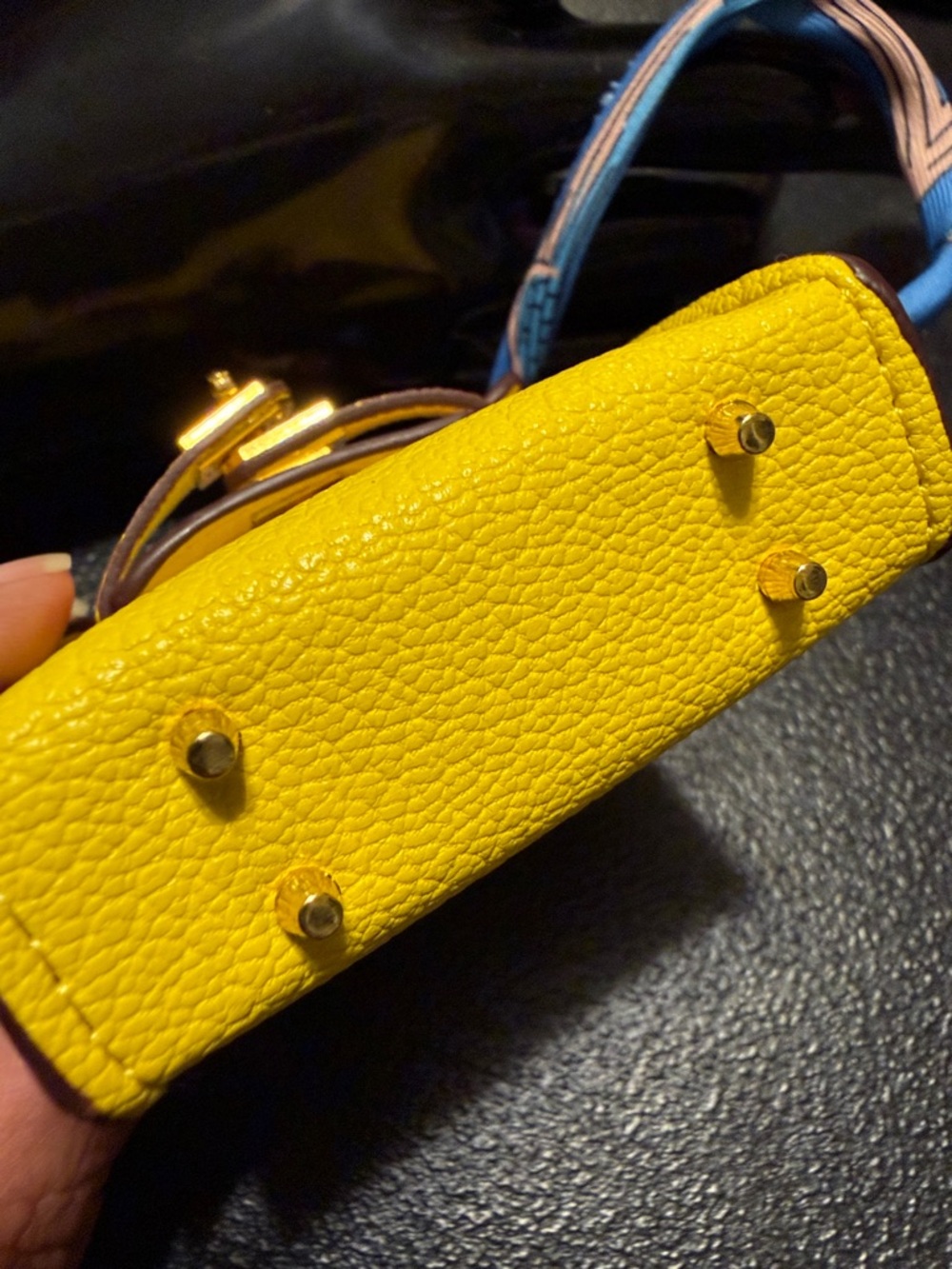 Micro Kelly Twilly Bag Charm - Picture 3 of 4